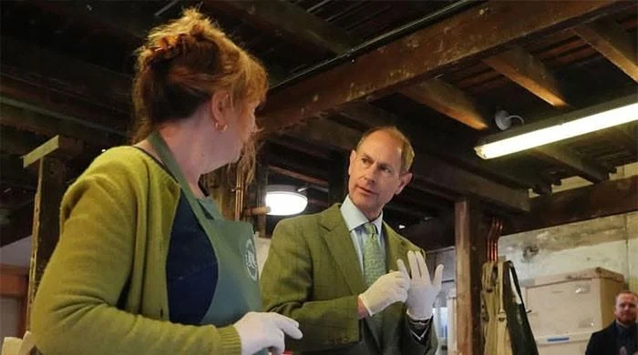 Duke of Edinburgh puts security on edge and impresses everyone