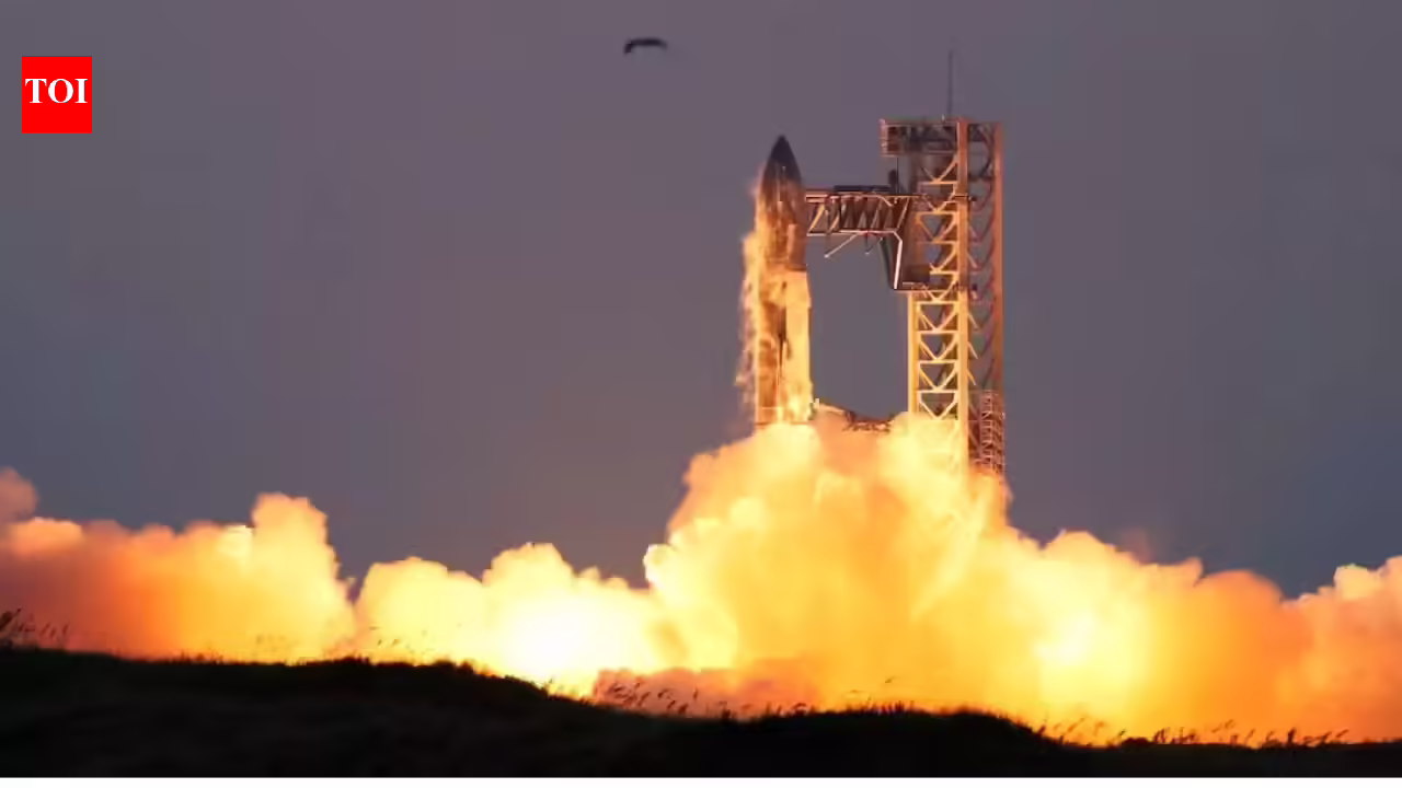 Elon Musk’s SpaceX seeks FCC approval for solar-powered satellites to run AI data centres in orbit | - The Times of India