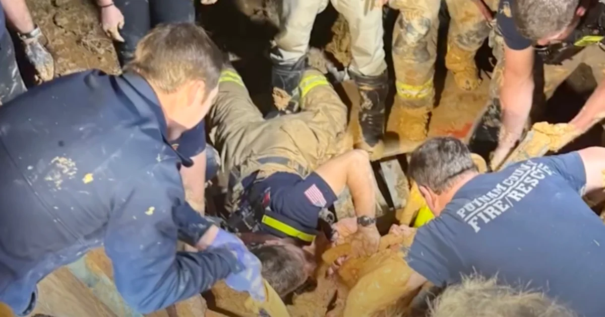 Florida man who went missing on Valentine's Day rescued after being stuck in 'quick sand' mud for days