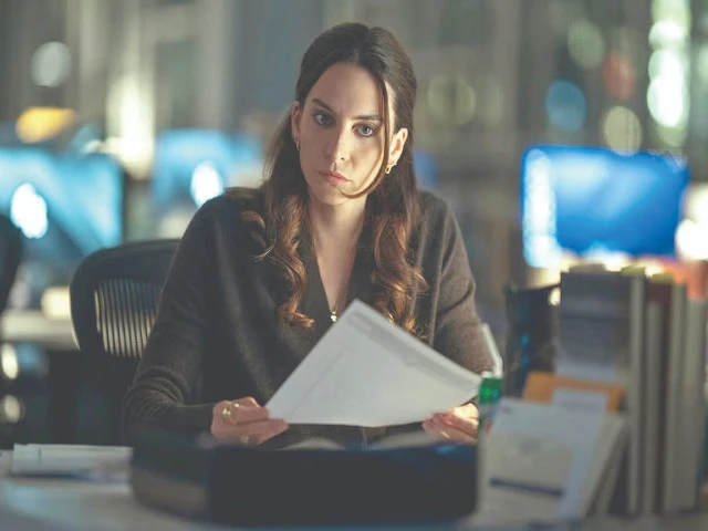 genesis rodriguez in a scene from the night agent photo netflix