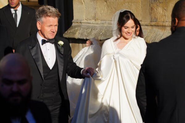 Gordon Ramsay says what he was really crying over at daughter’s wedding to Adam Peaty