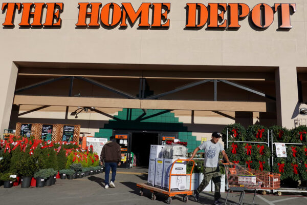Home Depot tops earnings estimates for the first time in a year as demand for projects remains muted