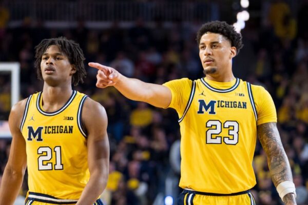 How Michigan rode a supersized frontcourt to No. 1