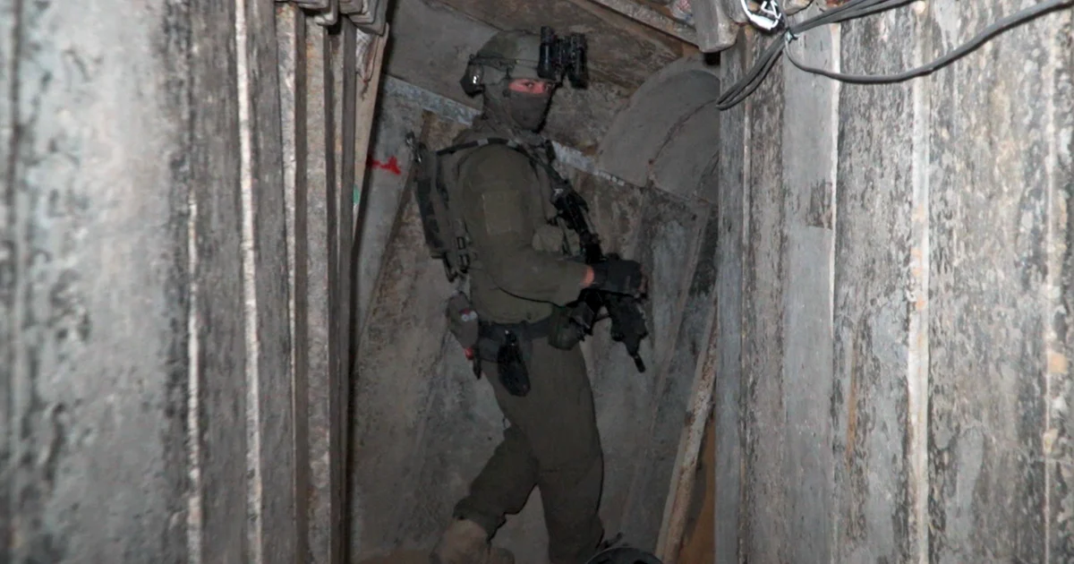 Inside the Gaza tunnels that Israel says must be destroyed before reconstruction can begin