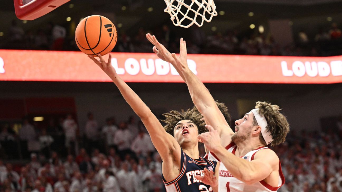 Keaton Wagler, No. 9 Illinois topple No. 4 Nebraska on road