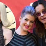 Kelly Osbourne attends BRITs with mom Sharon as late dad Ozzy is honoured