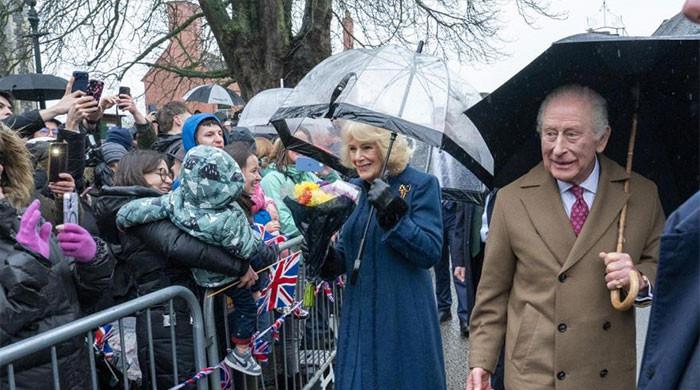 King Charles and Queen Camilla sip special gin on Dedham visit