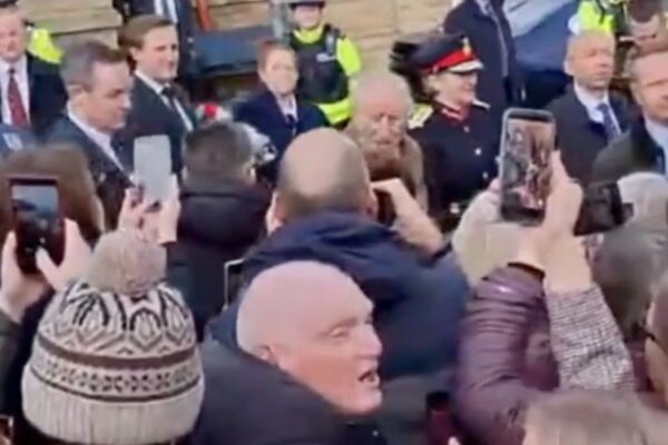 King Charles heckled by public again over Andrew’s Epstein links