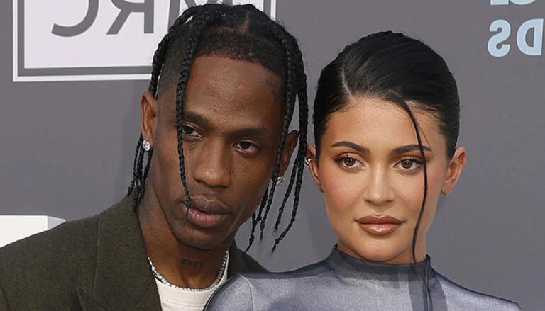 Kylie Jenner and Travis Scott reunite for joint birthday celebration for Stormi and Aire