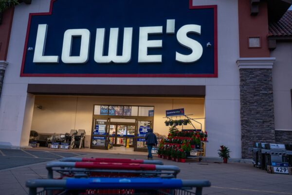 Lowe's earnings beat as sales jump more than 10% despite sluggish housing market