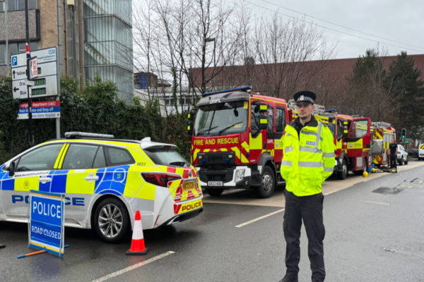 Major incident declared after fire breaks out at Southampton hospital