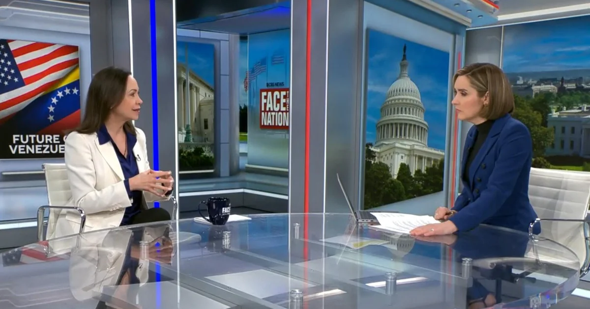 Maria Corina Machado says transition is "unstoppable" from remnants of Maduro's regime