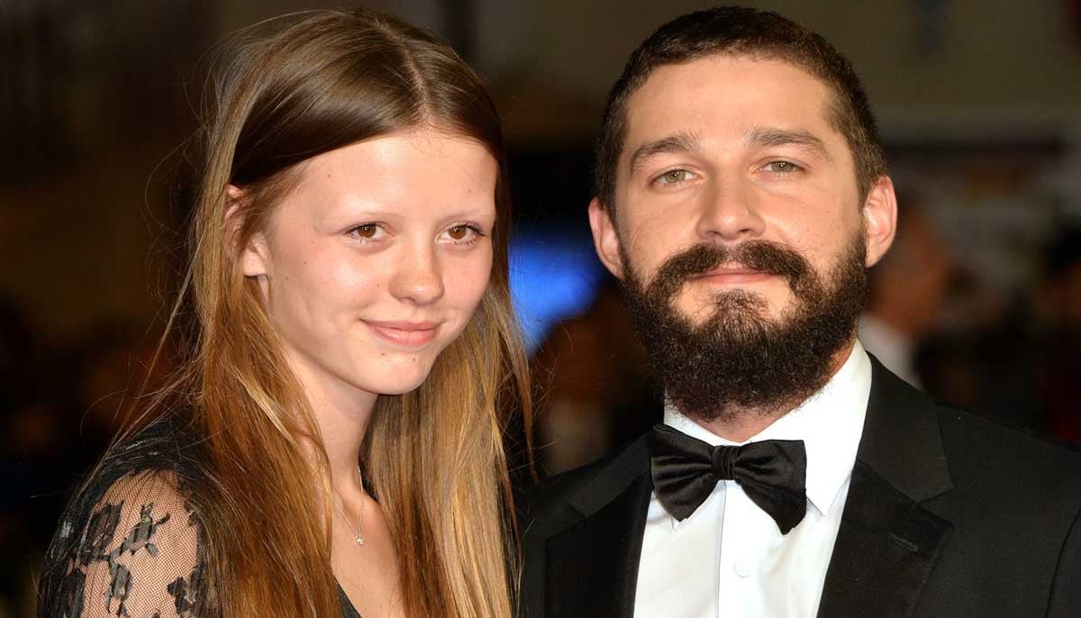 Mia Goth reacts to ex-partner Shia LaBeouf's Mardi Gras arrest