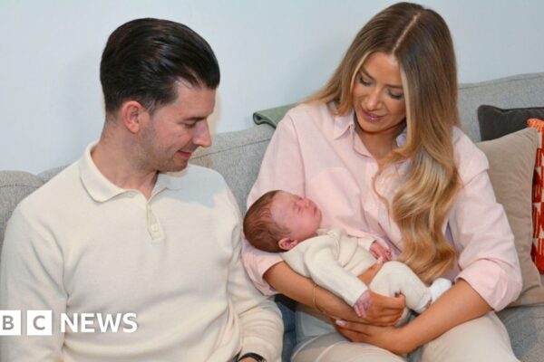 'Miracle' baby born to first UK womb transplant from dead donor