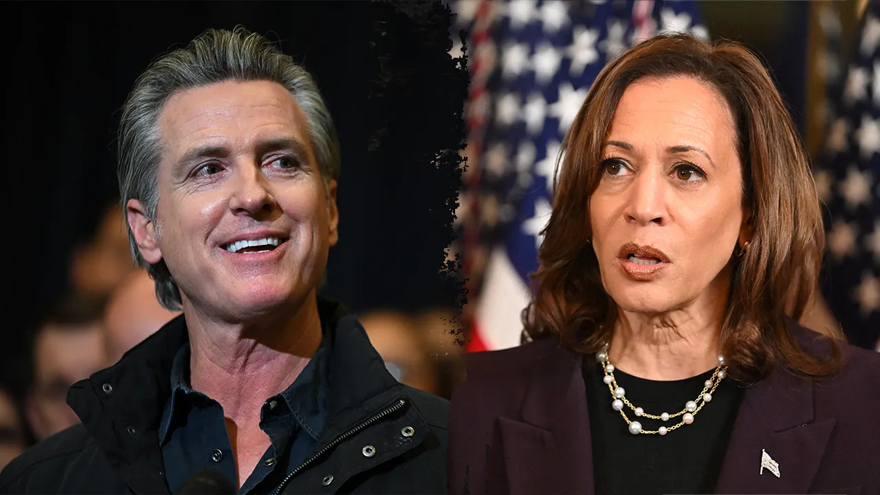 Newsom says 'fate' will decide if he faces off against Harris in 2028 presidential primary