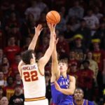 No. 5 Iowa State snaps No. 9 Kansas' winning streak