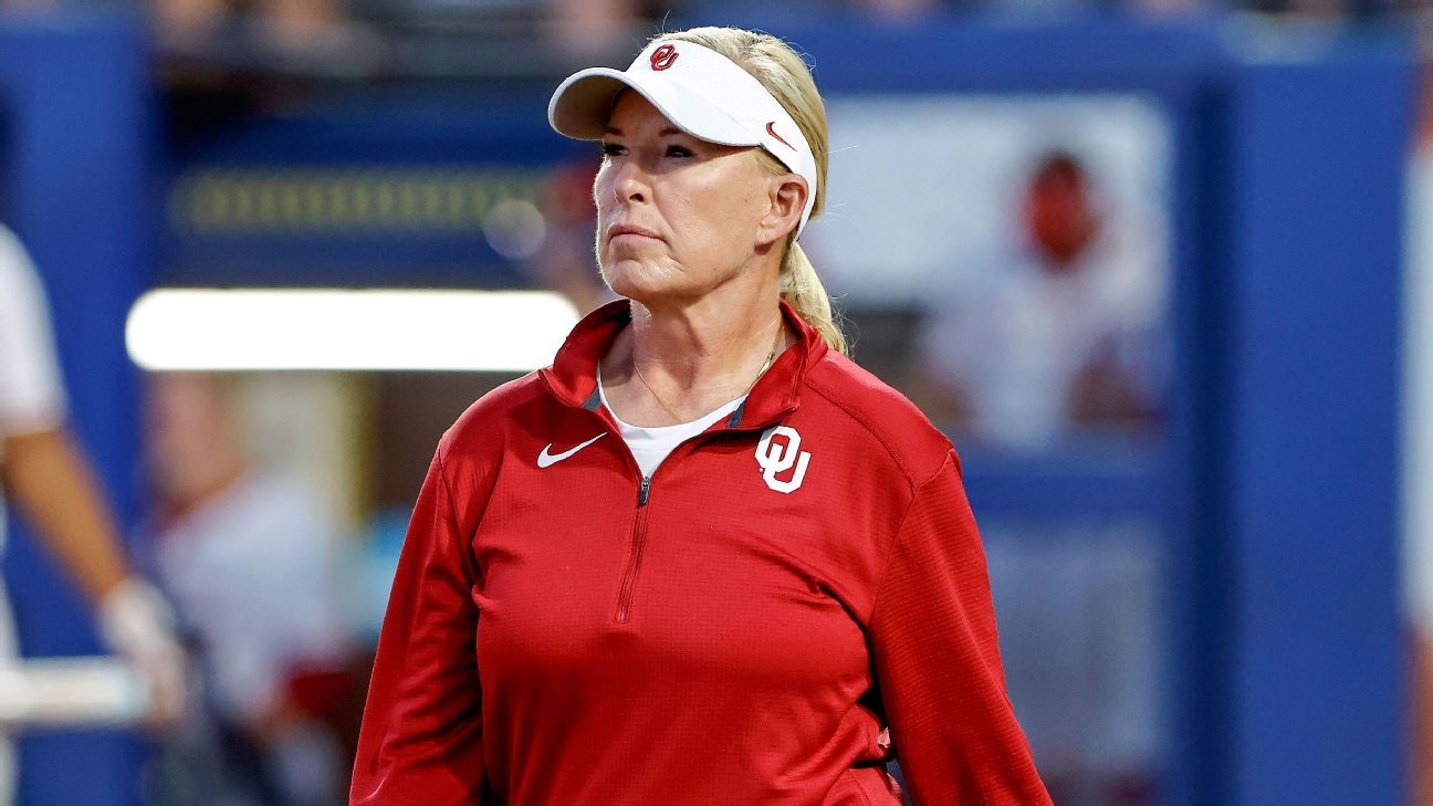 Oklahoma hits two grand slams in 34-0 softball rout of UTEP