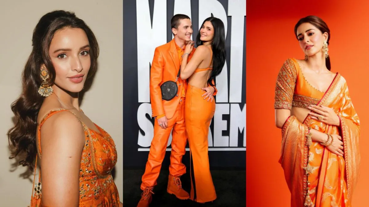 Orange Is the New Black: Kylie Jenner, Ananya Panday and Triptii Dimri Lead the Trend
