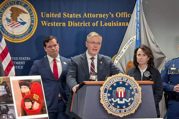 Over 700 arrested amid major gang and drug crackdown in Louisiana