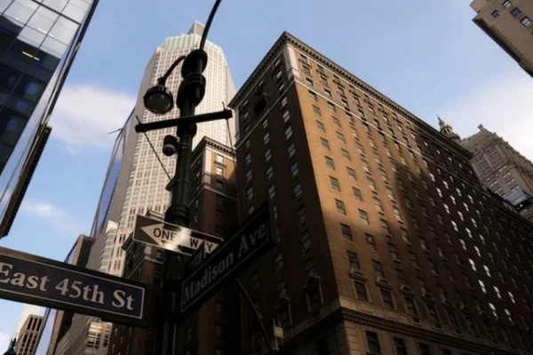 a view of the roosevelt hotel in midtown manhattan in new york city us february 24 2025 photo reuters