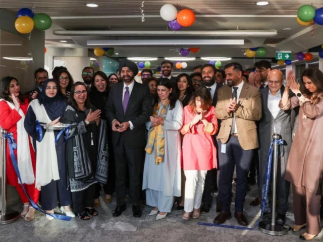 world bank president ajay banga cuts a ribbon during the inauguration of the international finance corporation ifc office in karachi pakistan february 4 2026 source reuters