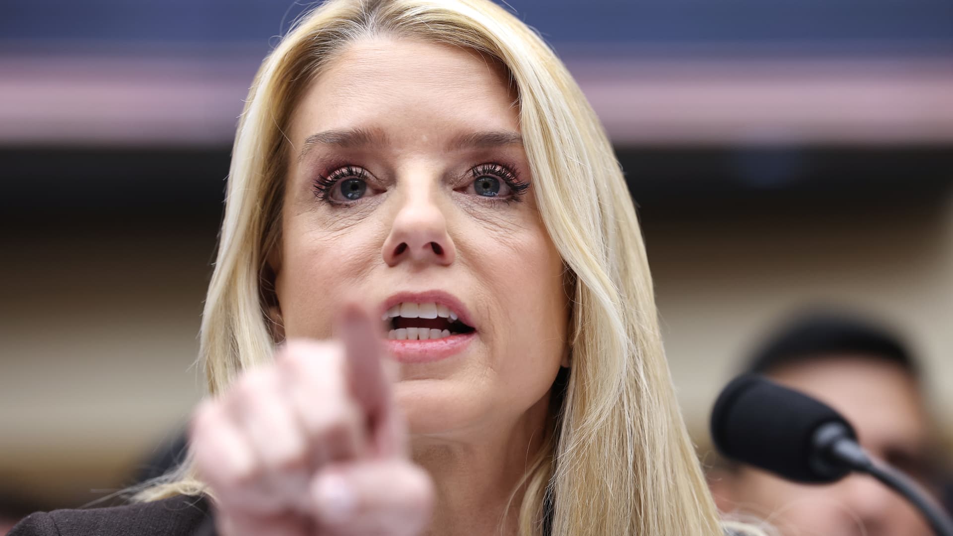 Pam Bondi hearing: Attorney general touts record Dow as Democrats grill her over Trump, Epstein