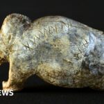 Patterns on mammoth tusks help to retell history of writing