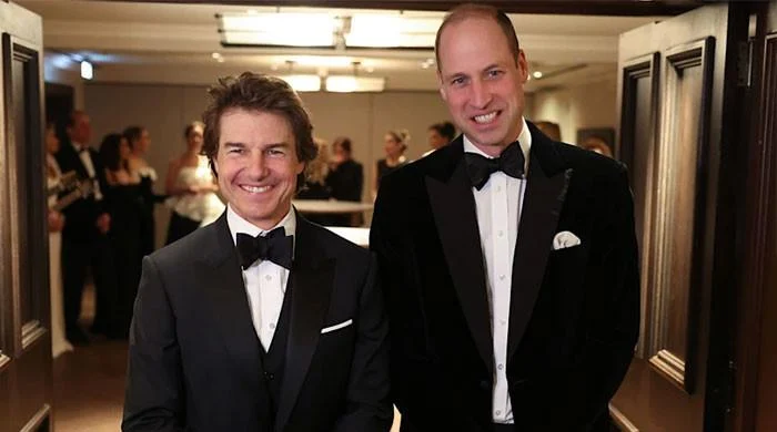 Prince William finds his perfect wingman in Tom Cruise