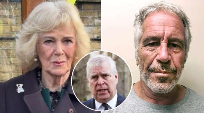 Queen Camilla awkwardly dodges question about Jeffrey Epstein