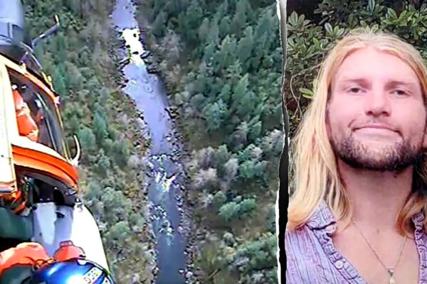 Rafter vanishes in Oregon wilderness, survives five-day ordeal before helicopter rescue