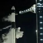 Replacement space station crew takes off on eight-month mission