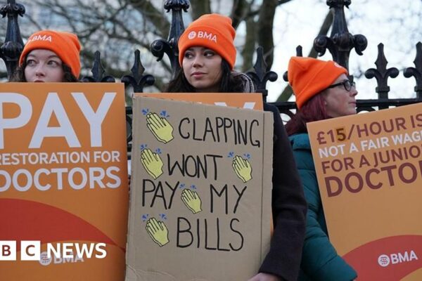 Resident doctors in England vote in favour of more strike action