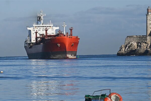 Russian ‘dark fleet’ tanker believed to be delivering oil to Cuba, detected off US coast amid Trump ban