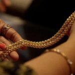 Shining gold, nervous economy