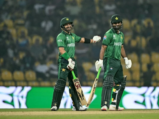 fakhar zaman and sahibzada farhan had an excellent opening stand against sri lanka photo afp