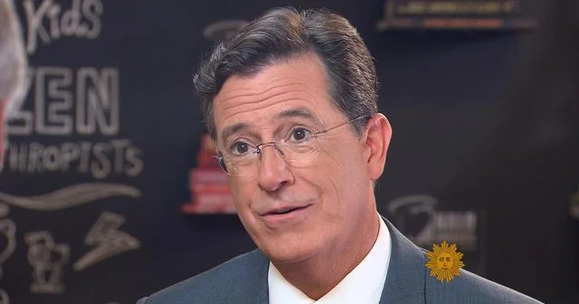 Stephen Colbert on marrying the girl next door
