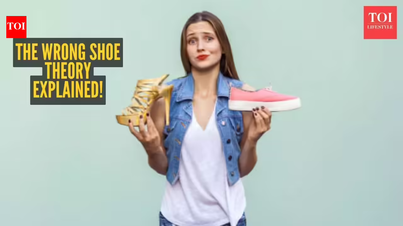 The Wrong Shoe theory: Why your footwear shouldn't match your outfit - The Times of India