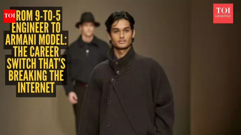 This Indian man left his engineering job and ended up at Milan Fashion Week - here’s how he did it! - The Times of India