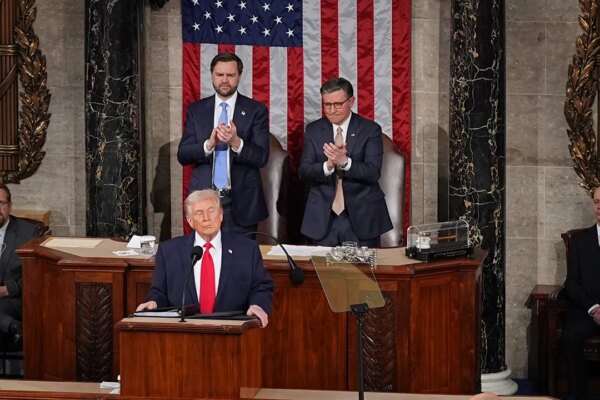 Trump pushes Congress to pass SAVE Act during State of the Union; no meddling with tariffs