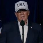 Trump says U.S. objective is to defend Americans by eliminating threats from the Iranian regime