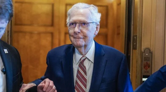US longest-serving Senator Mitch McConnell, 83, hospitalized after flu-like symptoms