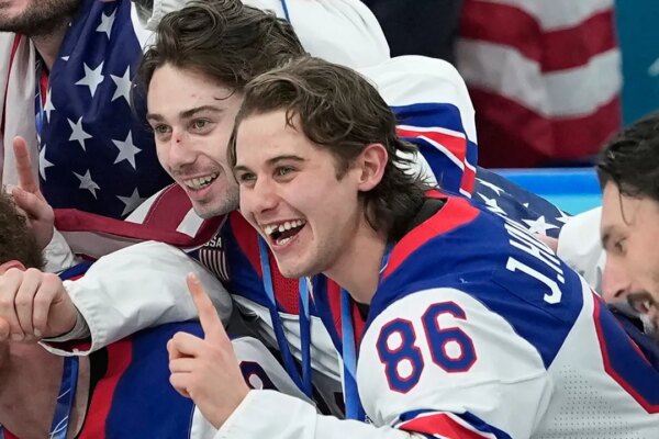 US men's hockey star Jack Hughes talks Trump's State of the Union invite