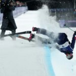 US skier’s quest for Olympic gold comes to a crushing halt after terrifying crash