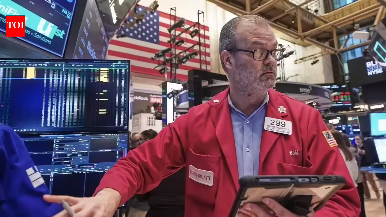 US stock market: Wall Street rises as Nvidia leads AI rally - The Times of India