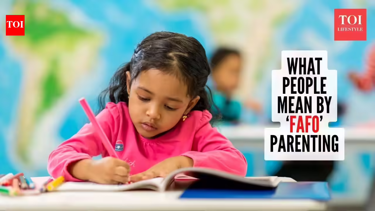 What is FAFO parenting and why parents are talking about it - The Times of India