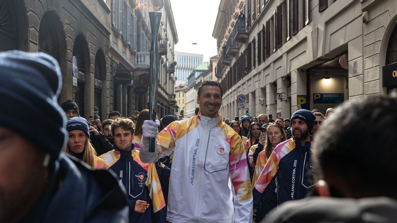 Zlatan carries Olympic torch ahead of opening ceremony