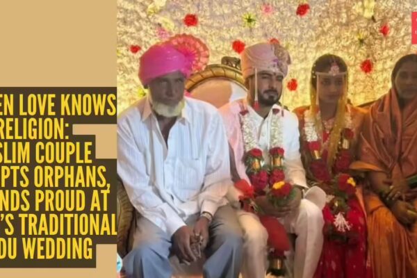 ‘All humans are the same’: Muslim couple adopts two orphaned Hindu boys—20 years later, they proudly marry off their son in a wedding that restores faith in humanity | - The Times of India