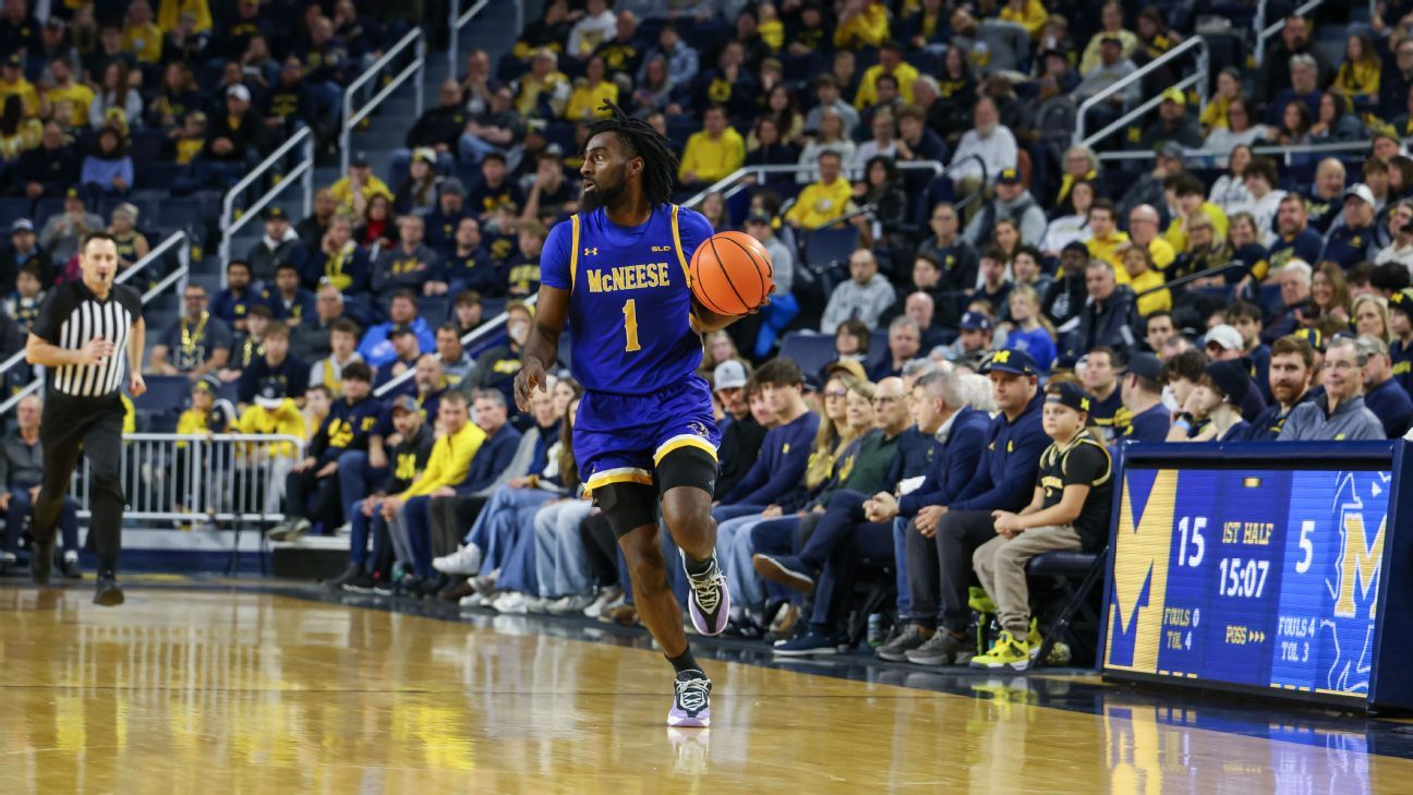 2-seed McNeese tops 1-seed Stephen F. Austin for Southland title