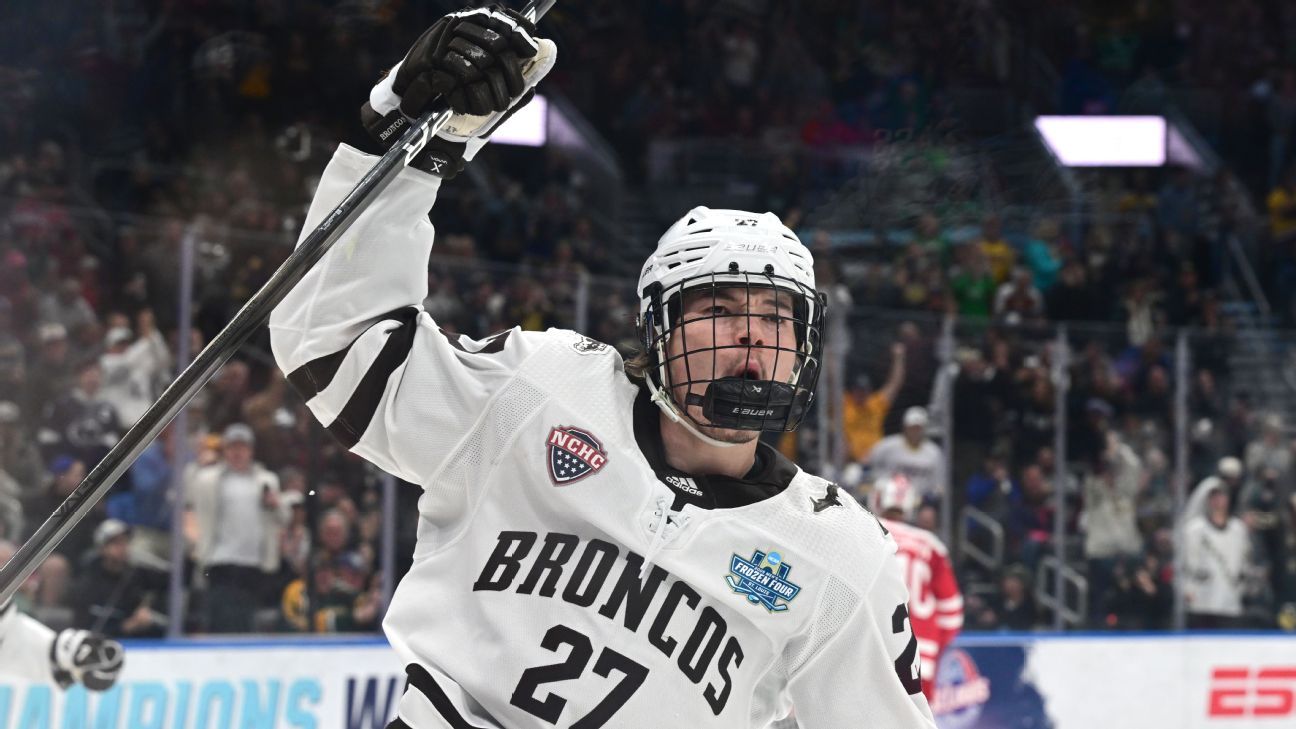 2026 NCAA men's hockey conference tournament schedules, results