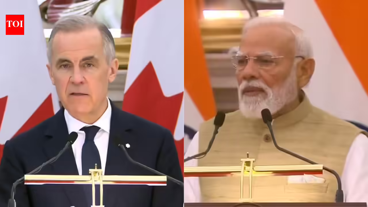 $50 bn trade target: India, Canada move closer to trade deal during Carney's visit; finalise agreements on critical minerals & more - The Times of India